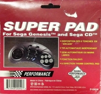 Performance Super Pad (P-042A) Box Art