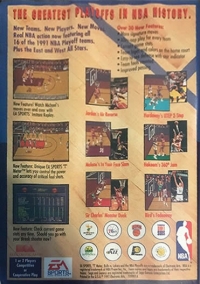 Bulls vs Lakers and the NBA Playoffs (EA Sports) Box Art