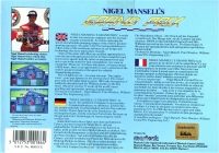 Nigel Mansell's Grand Prix Box Art