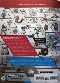 Pokémon Sword & Pokémon Shield: The Official Galar Region Pokédex Box Art