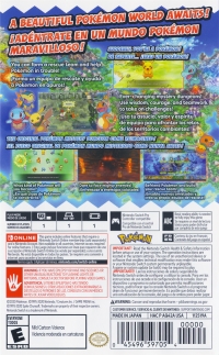 Pokémon Mystery Dungeon Rescue Team DX Box Art