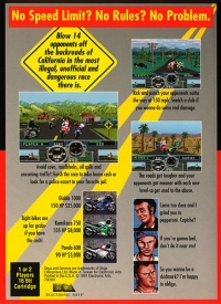 Road Rash (7020A cart) Box Art