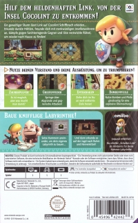 Legend of Zelda, The: Link's Awakening [DE] Box Art