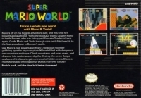Super Mario World (locking cartridge / 1 line label) Box Art