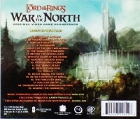 Lord of the Rings, The: War in the North Original Video Game Soundtrack Box Art