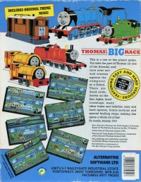 Thomas the Tank Engine & Friends: Thomas's Big Race Box Art