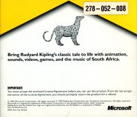 Rudyard Kipling's How The Leopard Got His Spots Box Art