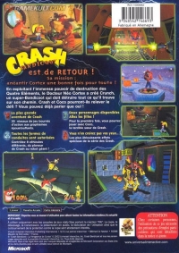 Crash Bandicoot: La Vengeance de Cortex Box Art