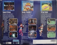 Sega Dreamcast - Quake III Arena / Ready 2 Rumble Boxing Round 2 / Virtua Tennis Box Art