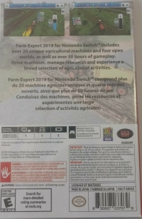 Farm Expert 2019 for Nintendo Switch Box Art