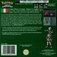 Pokémon Versione Smeraldo Box Art