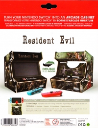 Arcade Mini Wooden Stand - Resident Evil Box Art