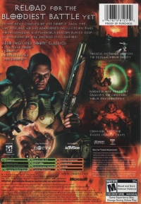 Doom 3: Resurrection of Evil Box Art