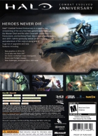 Halo: Combat Evolved Anniversary (X17-89388-02) Box Art