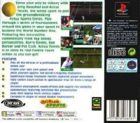 Actua Tennis Box Art