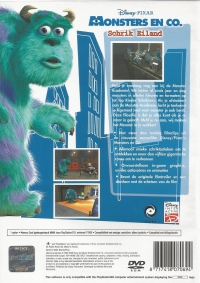 Disney/Pixar Monsters en Co. Schrik Eiland (Disney Interactive) Box Art