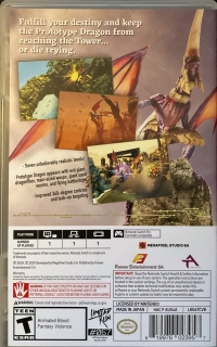 Panzer Dragoon (blue dragon cover) Box Art