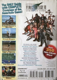 Official Final Fantasy VII Strategy Guide (PlayStation / Over 1 Million Copies in Print!) Box Art