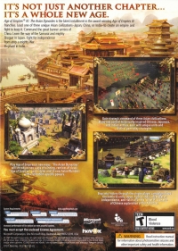 Age of Empires III: The Asian Dynasties Box Art