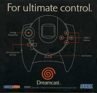 Sega Controller (Blue) Box Art