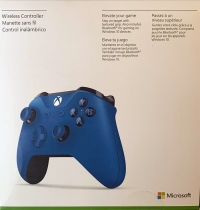 Microsoft Wireless Controller 1708 (Blue) Box Art