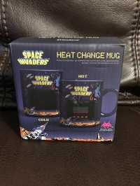 Space Invaders Heat Reactive Ceramic Mug 20 oz. (591 ML) Box Art