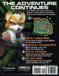 Star Fox Adventures Official Strategy Guide Box Art