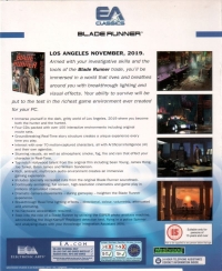 Blade Runner - EA Classics Box Art