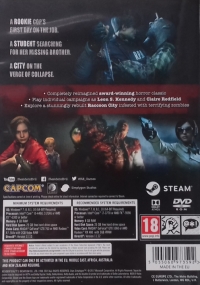 Resident Evil 2 (2019) Box Art