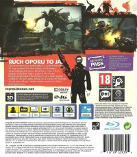 Resistance 3 [PL] Box Art