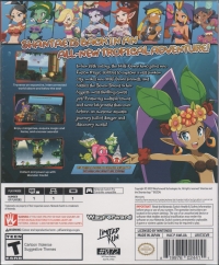 Shantae and the Seven Sirens (box) Box Art