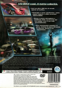 Need for Speed: Underground 2 [IT] Box Art