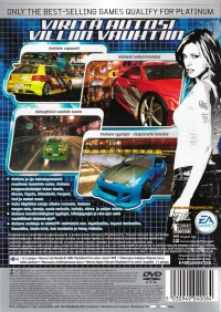 Need for Speed: Underground - Platinum [FI] Box Art