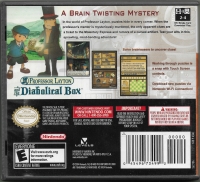 Professor Layton and the Diabolical Box - Alternative Cartridge Design Box Art