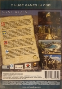 Myst: Masterpiece Edition / Riven: The Sequel to Myst - PC Best Buy [DK][SE][NO][FI] Box Art