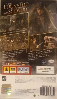 Pirates of the Caribbean: Am Ende Der Welt - PSP Essentials Box Art