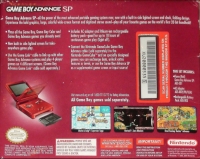 Nintendo Game Boy Advance SP - Flame [NA] Box Art