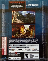 Uncharted 2: Among Thieves: Game of the Year Edition - Greatest Hits (sleeve) Box Art