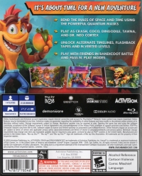 Crash Bandicoot 4: It's About Time Box Art