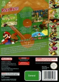 Mario Superstar Baseball Box Art
