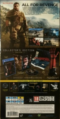 Metal Gear Solid V: The Phantom Pain - Collector's Edition [PL] Box Art
