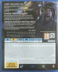 Uncharted 4: A Thief's End (Not to be Sold Separately / yellow dot) Box Art