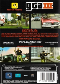Grand Theft Auto III [FI] Box Art