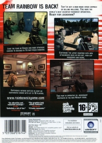 Tom Clancy's Rainbow Six: Lockdown - Ubisoft Exclusive Box Art