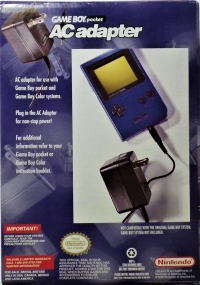 Nintendo Game Boy Pocket AC Adapter [NA] Box Art
