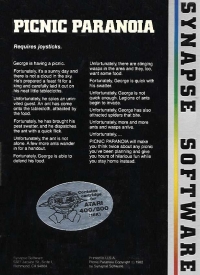 Picnic Paranoia Box Art