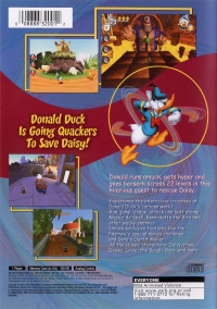 Disney's Donald Duck: Goin' Quackers Box Art