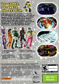 Fuzion Frenzy 2 (Not for Resale) Box Art