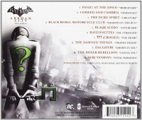 Batman: Arkham City: The Album Box Art