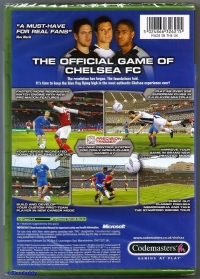 Club Football 2005: Chelsea Box Art
